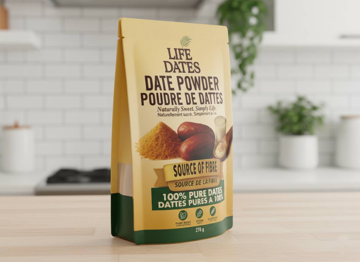 Life Dates date powder with everyday food and drink inspiration