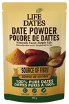 Life Dates Date Powder, original 275 g pouch front